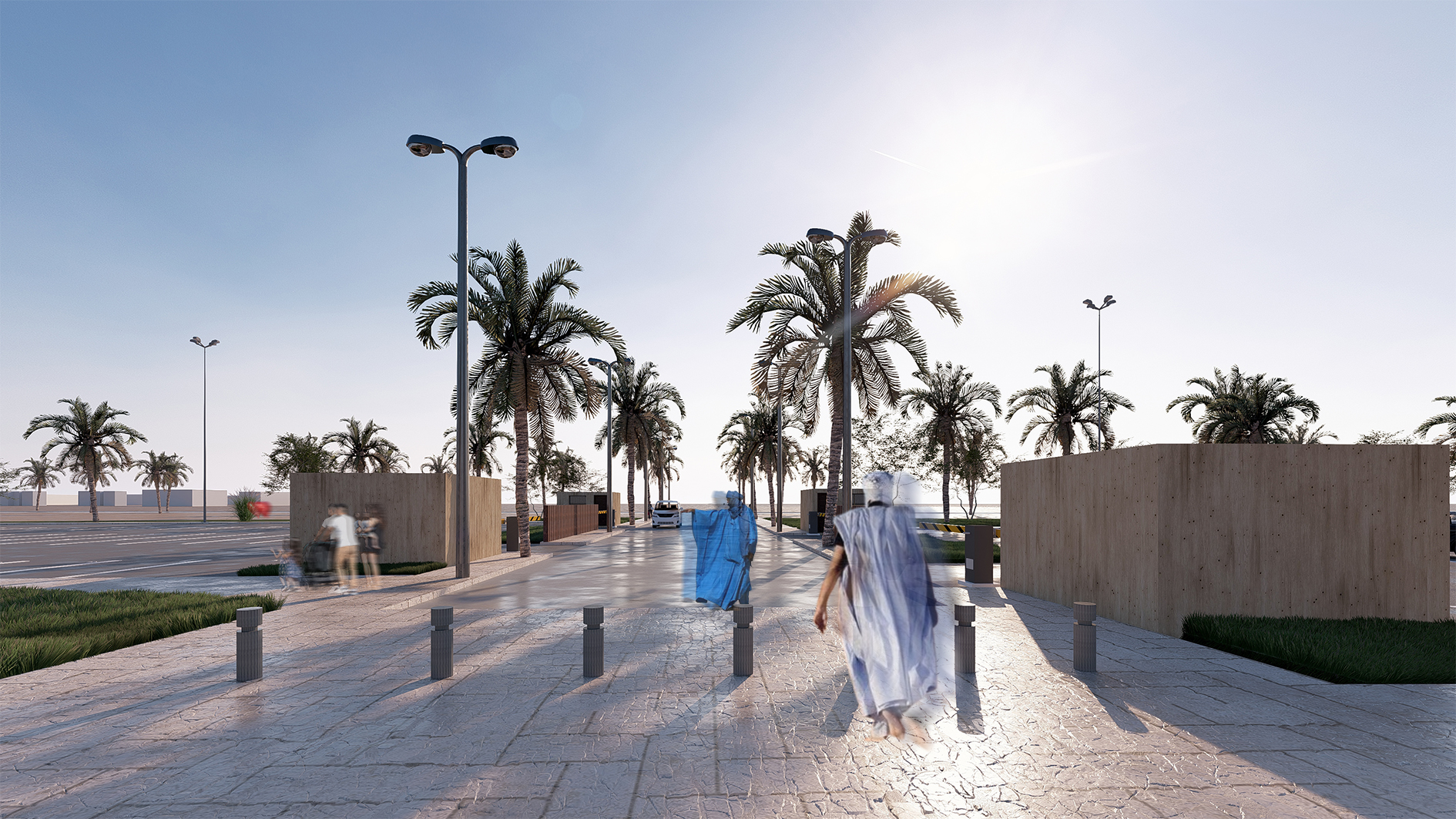 Corniche El Ouatia, view 3
