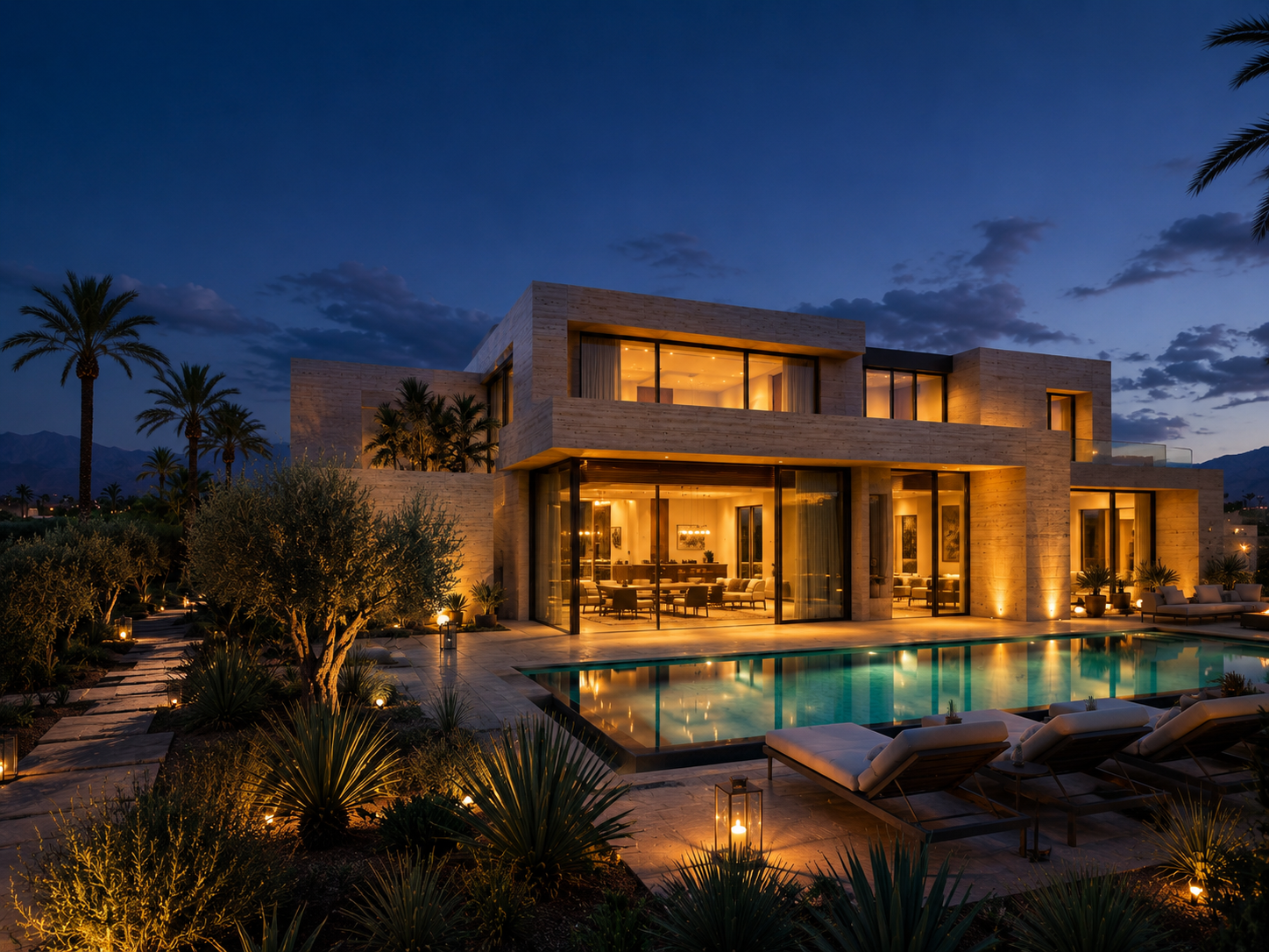 Villa M, Marrakech, view 2